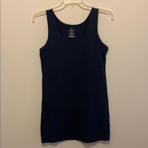 Vanity Tank Top Navy Size Medium